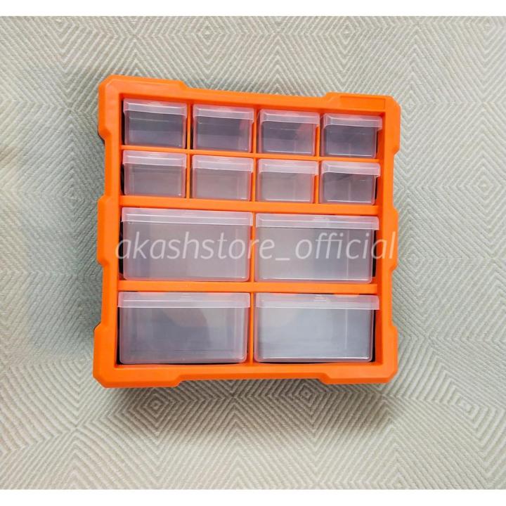 Multi purpose storage table drawers fine quality plastic wall mountable