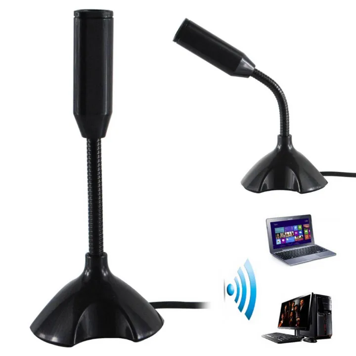 usb%20mini%20stand%20mic.Microphone,USB%202.0%20Desktop%20Microphone,Flexible%20Condenser%20Mic,Desktop%20Stand%20Mic%20for%20computers%20Laptop%20Notebook%20-%20Image%204