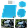 Hot 2pcs Car Rear view Mirror Protective Waterproof Film Anti-Fog HD Car Rearview Mirror Decal Rainproof Rain Clear Protective Film Car Membrane Sticker Film. 