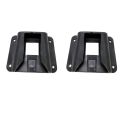 2X Bicycle Carrier Block Adapter for Brompton Folding Bike Bag Rack Holder ABS Front Carrier Block Mounting. 