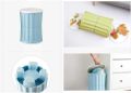 Storage Stool, PP Plastic Household Stool with Lid Storage Stool Stackable. 