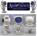 USB LED Galaxy Projector Nigh Light Lamp Astronaut Projector Light Starry Light Sky Night Light Starry Night Light Christmas Light Event Light Table Lamp With Speaker Water Wave Bluetooth Night Light for Room Decoration Light for Kids 21 Lighting Modes. 