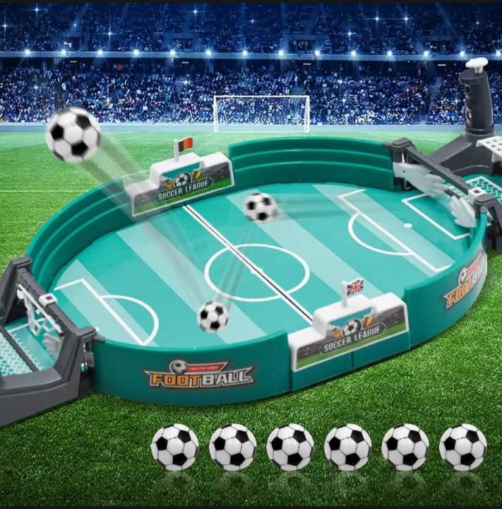 Mini Table Sports Football Soccer Arcade Party Games Double Battle Interactive Toys for Children Kids Adults Board Game