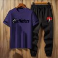 Summer Outfitter Printed Tracksuit T-shirt & Trouser Trendy Fashion Arrival Gym Sports  Outdoor Casual Wear tshit Track Suits for Men. 