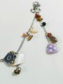 Cute, Unique, Brown Theme Elegant Keychains, Phone Charms, Bag Tussles | Fashion Hanging Jewelry of Chains, Charms, Beads | Random Style Jewelry | Fashion Accessories | Bag Tussles | Beautiful and Lightweight Jewelry | Trendy Looks. 