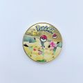 New Pokemon Anime Gold Plated Gold Coin Game Commemorative Coin Pikachu Gold Coin Game Collection Pokemon Cards Christmas. 