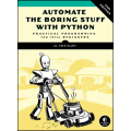 Automate the Boring Stuff with Python: Practical Programming for Total Beginners Book by Al Sweigart. 