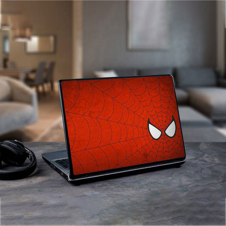 Spider man / Spiderman face wallpaper  Laptop Skin Vinyl Sticker Decal, 13 13.3 14 15 15.4 15.6 inch Laptop Skin Sticker Cover Art Decal Protector Fits All Laptops