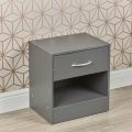 1 Drawer Compact Wooden Bedroom Bedside Cabinet Furniture Nightstand Side Table Customized. 
