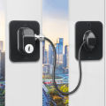 High-quality Fridge Lock Child-proof Refrigerator Door Lock Set Keep Kitchen Safe Easy Installation Ideal for Adjustable Refrigerator Lock. 