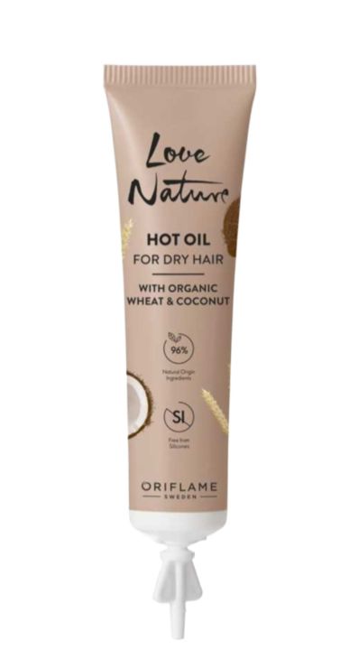 Love nature hot hair oil