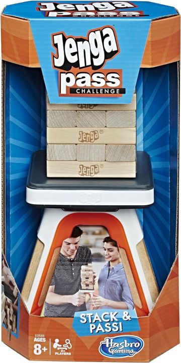 Jenga Passo Challenge - Gioco In Legno Con Piattaforma E 10 Sfide, Nuova Versione 2018 - 2