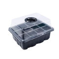 12 Hole Adjustable Breathable Nursery Tray 12 Hole Nursery Box Sowing Heat Preservation and Moisturizing Three-piece Cover Tray. 