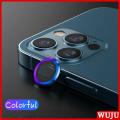 WUJU Metal Full Cover Tempered Glass Camera Lens Protector For iPhone 13 12 11 Pro Max 12 13 mini HD Tempered Glass Circle Camera Screen Protector. 