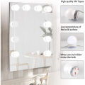 Vanity Light LED Bulbs for Makeup Mirror Stand | 10 Bulbs with 3 Light Modes. 