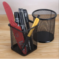 1Pcs New Pencil Holder Office Desk Metal Mesh Square Pen Pot Cup Case Container Organiser Durable Pencil Case.Office desk organizer.Office accessories/Metal pencil case. 