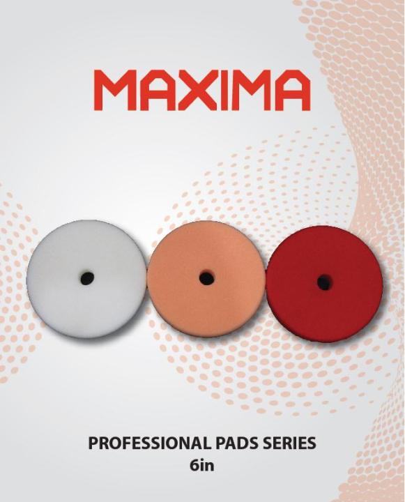 MAXIMA%206INCH%20PROFESSIONAL%20PADS%20BUNDLE%20-%20PACK%20OF%203%20-%20GERMAN%20FOAM%20-%20Image%204