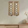 Decor Wall candle holder Mirror antique design for room decor best for gift. 