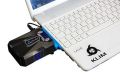 KLIM Cool Vacuum Laptop Cooler Turbo Cooling for Unstoppable Performance, Portable Laptop Cooler USB Air Cooler External Extracting Cooling Fan for Laptop. 
