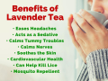 Lavender Tea 100gm 50gm - Relaxes Your Body Improves Sleep , Digestive & Immune System. 