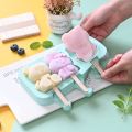 Popsicle mold non-toxic popsicle mold ice cream mold home homemade cheese children's silicone sorbet diy set. 