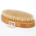 Natural Bristle Bath Brush Exfoliating Wooden Body Massage Shower Brush SPA Woman Man Skin Care Dry Body Brush. 