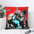 Fabio Quartararo 20 Winning Tattoo Champ Pillow Case Pillowcase Modern Big Summer Sofa Ornamental Pillows For Living Room Kids. 