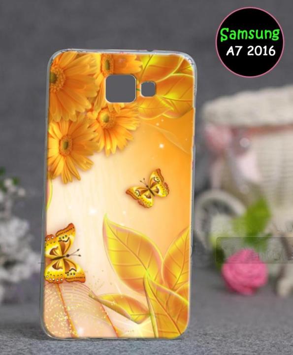 Samsung%20A7%202016%20Mobile%20Cover%20Floral%20Style%20-%20Yellow%20-%20Image%203