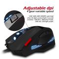 For ZELOTES T-60 7200 DPI 7 Button USB LED Color Cable Gaming Mouse And Mice. 