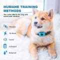 MASBRILL Dog Bark Collar Rechargeable Anti Barking Collar for Dogs Vibration Beep Collar (Blue). 