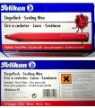Made in Germany - Vintage Sealing Wax Sticks for Melting ool Stamp Envelope Invitation 361220 60/10 Sealing Wax Red - Packet of 10 Bars. 