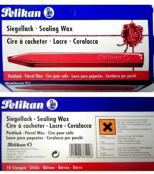 Made%20in%20Germany%20-%20Vintage%20Sealing%20Wax%20Sticks%20for%20Melting%20ool%20Stamp%20Envelope%20Invitation%20361220%2060/10%20Sealing%20Wax%20Red%20-%20Packet%20of%2010%20Bars%20-%20Image%202