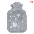 Hot Water Bottle Rubber Bag Cute Cartoon Warm Relaxing Safe Heat Cold Winter Hot Water Bag for Pain Relief. 
