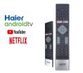 Haier Smart Android LED TV Remote Control with Youtub & Netflex button. 