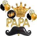 Jumbo Size Golden Crown Foil Balloon For Kids Birthday Party - Father's Birthday Party Decoration. 