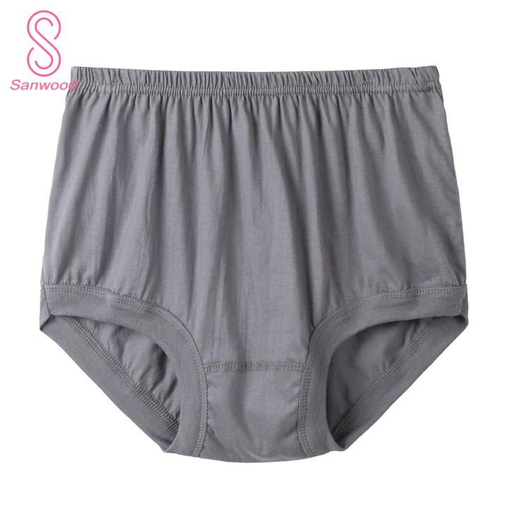 High-waisted Underpants Comfortable Seamless Men's Briefs Soft Breathable Quick Dry Underwear for Men in Plus Sizes Anti-bacterial Stretchy Waistband High Waist Design for Extra Support Solid Color