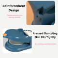 Liberty Mall  2 In 1 Dumpling Maker Manual Press Food Multifunction DIY Manual Dumpling Press Molds Set, Easy-tool for Dumpling Make Dumpling Skin Press Machine Maker. 