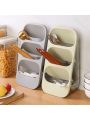 Multipurpose 3-Layer Organizer, Kitchen Utensil Organizer, Cosmetics Organizer, 3-layer Save Space Cutlery Organizer for Restaurant, Kitchen Countertop Cabinet Multipurpose Utensil Holder.. 