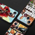 Rockstar gta 5 Grand Theft Auto For iPhone 11 12 13 15 14 Pro Max Phone Case X XR XS 7 8 Plus SE 2020 Black Soft Cover Funda. 