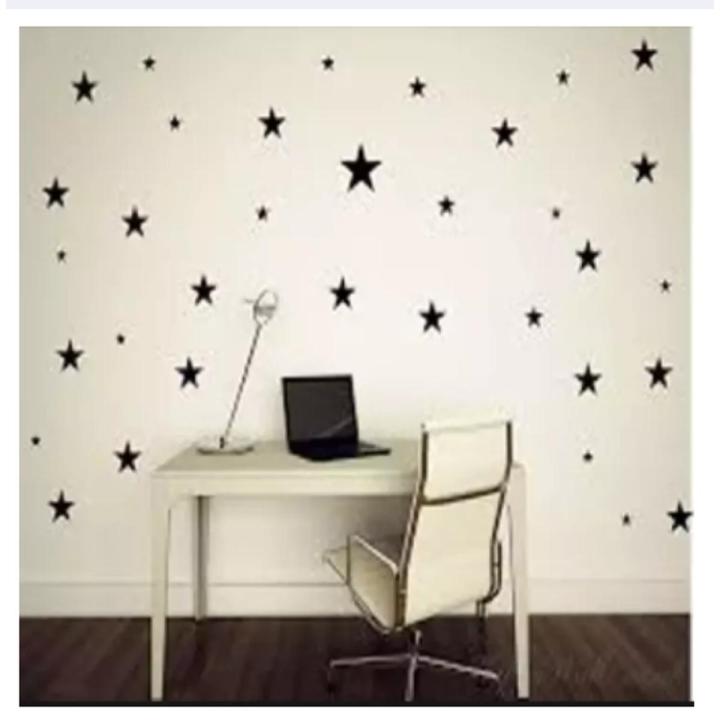 Pack of 150 Stars Stickers Pvc Multiple colours Available Wall Stickers For kids Bedroom Decor wall Star