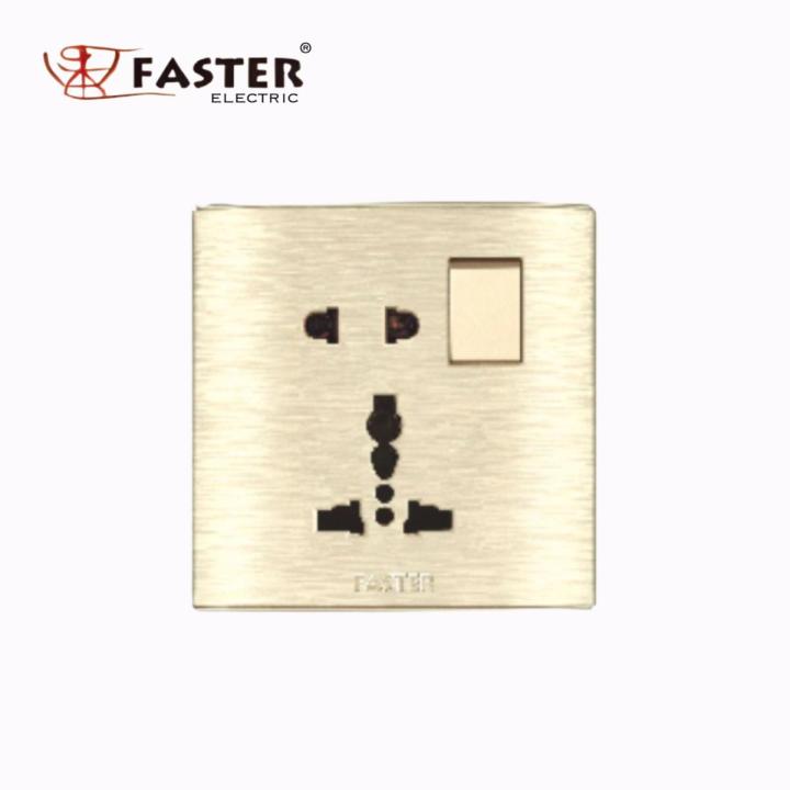 Multi Light Plug With Two Pin Socket