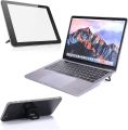 ENRG Mini Laptop Stand Riser For Computer Keyboard Mini Invisible Laptop Kickstand For Desk Computer Keyboard MacBook Notebook Stand Riser Hinge Bracket Lefter Aluminum. 