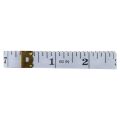 【ALLGOOD】Thickened tape ruler with black letters on white background 1.3cm×1.5m one side cm and one inch. 