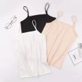 Pack of 3 Stretch Cotton Summer Camisoles for Women & Girls - Comfortable Fit. 