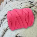 250G Chunky Yarn Giant Yarn Thick 13-15.3 Yards Soft Bulky Yarn Tube Yarn for Finger Weave Arm Knitting Roving Crochet Pet Bed and Bed Fence. 