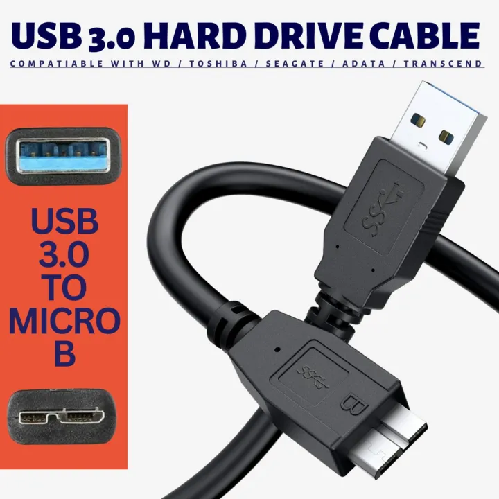 Portable Hard Disk Replacement Cable USB 3.0