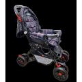 Kids Baby Pram Stroller Adjustable Handle Adjustable Seat 8 Wheel With Lock Smart Stroller with Basket. 