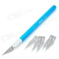 Set of 7 Metal Precision Cutting knife Pen Cutter Precision Knives Extractor Style Hobby For Crafts Art Cutting Chisel Tool Sculptor Paper Carving Polymer Clay. 