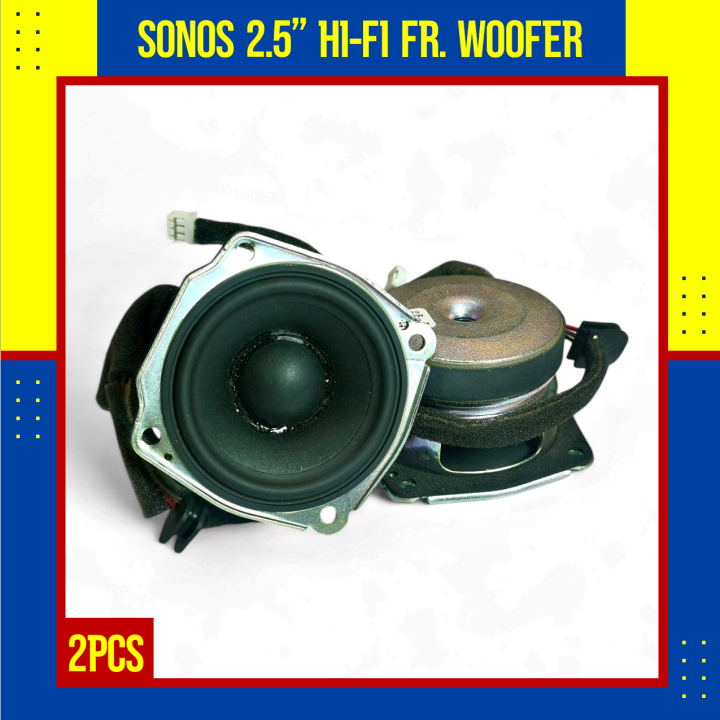 Speakers Full Range 2Pcs by SONOS USA, Crystal Clear Sound, Great for DIY Audio Projects