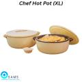 Hot Pot (XL)- Hot Pot For Roti- Hot Pot Set Single For Roti- Food Warmer Hotpot- Food Warmer With Steel Dish. 
